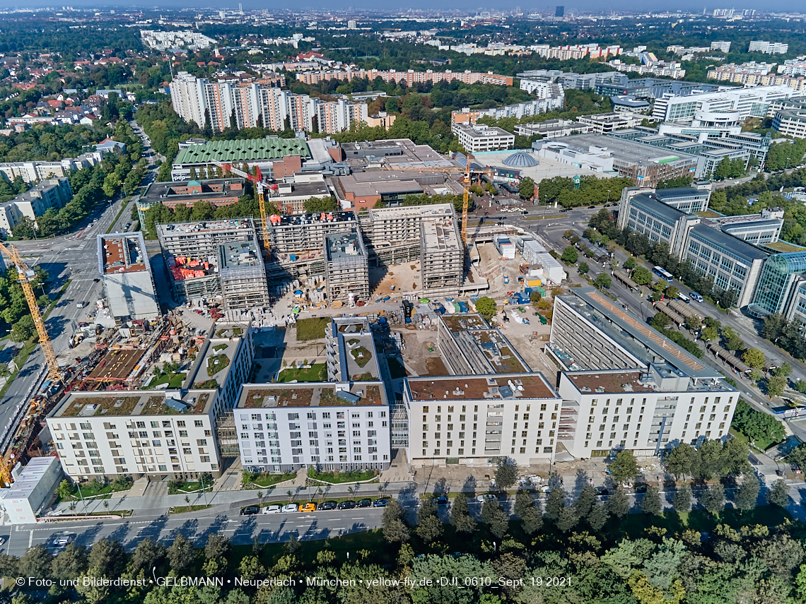 19.09.2021 - Perlach Plaza und Umgebung in Neuperlach 